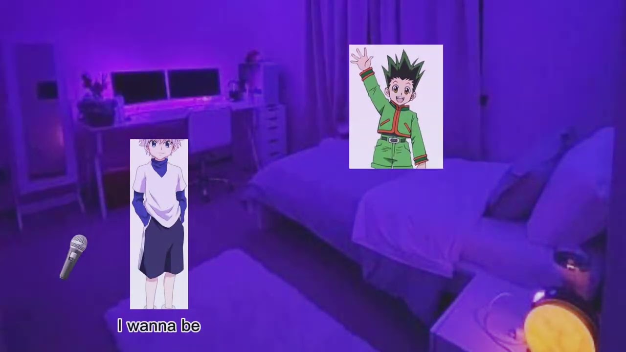 POV: gon in Killua when the found this song :3(enjoy poookies)