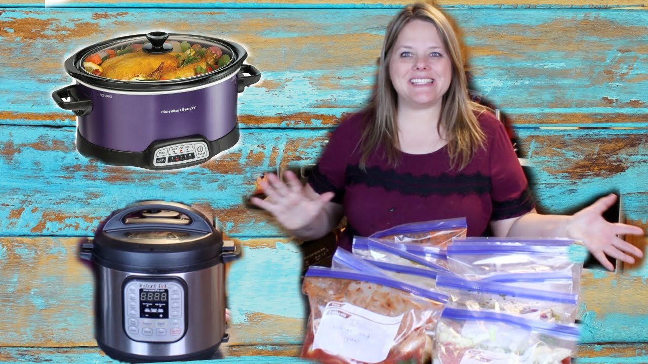 Keto Meal Prep - 10 Easy Slow Cooker or Instant Pot Meals to Make for Your Freezer!
