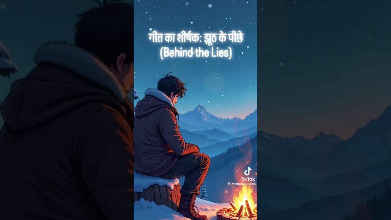 गीत का शीर्षक: झूठ के पीछे (Behind the Lies)