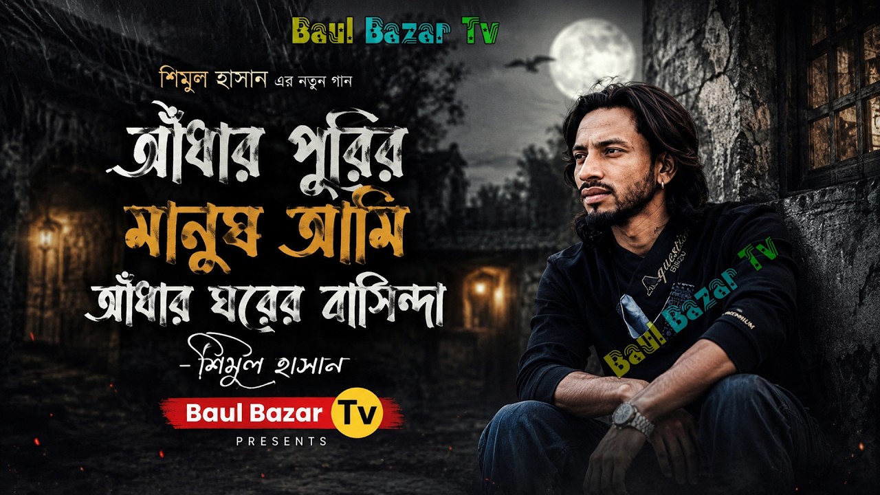 আন্ধার পুরির মানুষ আমি, আন্ধার ঘরের বাসিন্দা শিমুল হাসান O Allah Ami Ak Papisto Banda ‍Shimul Hasan