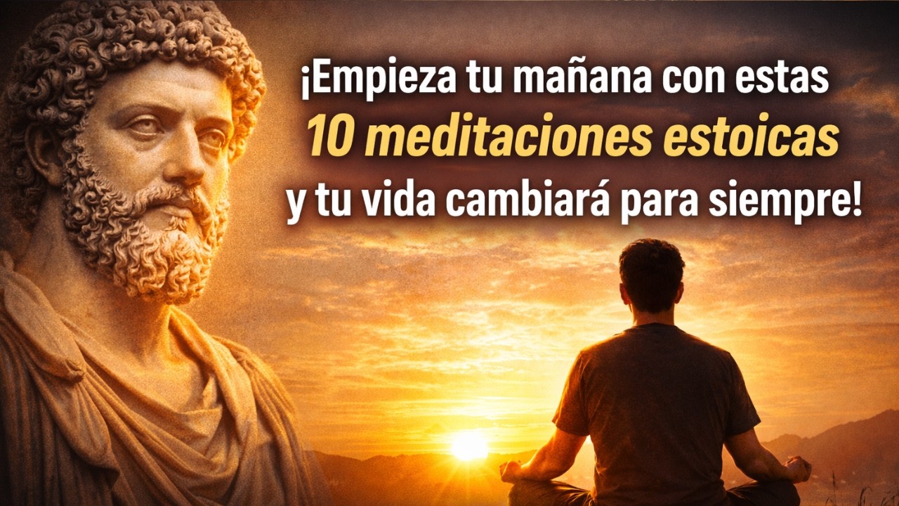 EMPIEZA TU MAÑANA CON ESTAS 10 MEDITACIONES ESTOICAS Y TU VIDA CAMBIARÁ PARA SIEMPRE | ESTOICISMO