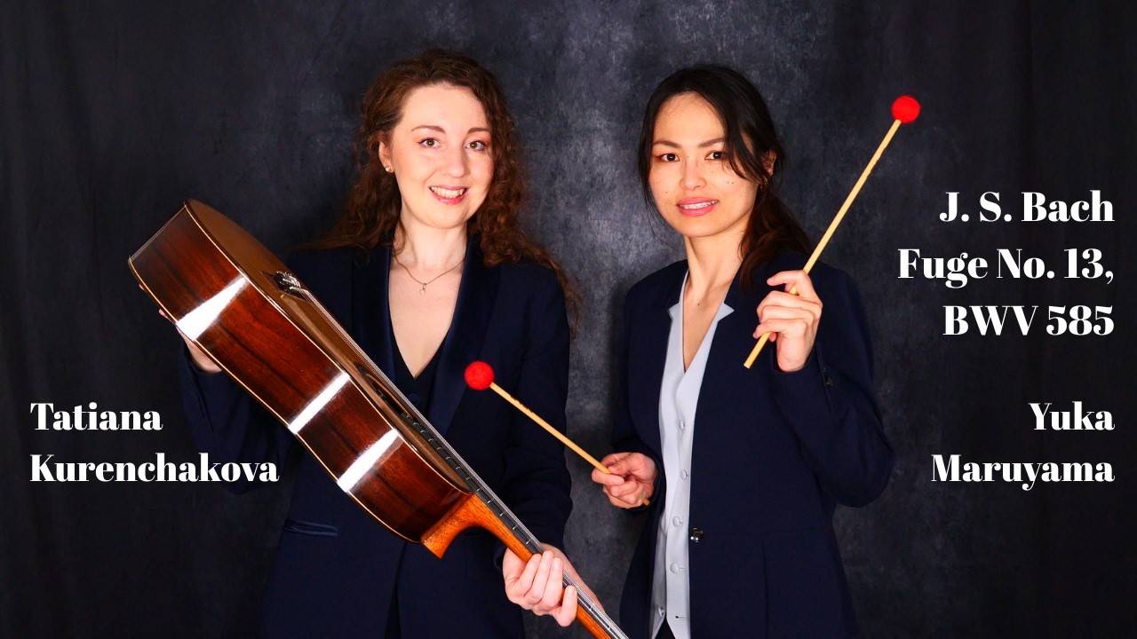 J. S. Bach. Fuge No 13 from WTK II. BWV 858