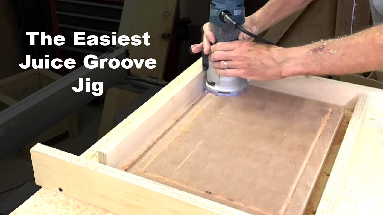 How to Make a Juice Groove Jig for Cutting Boards | Easy DIY Woodworking Project