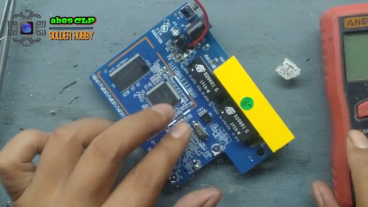 memperbaiki router mati total