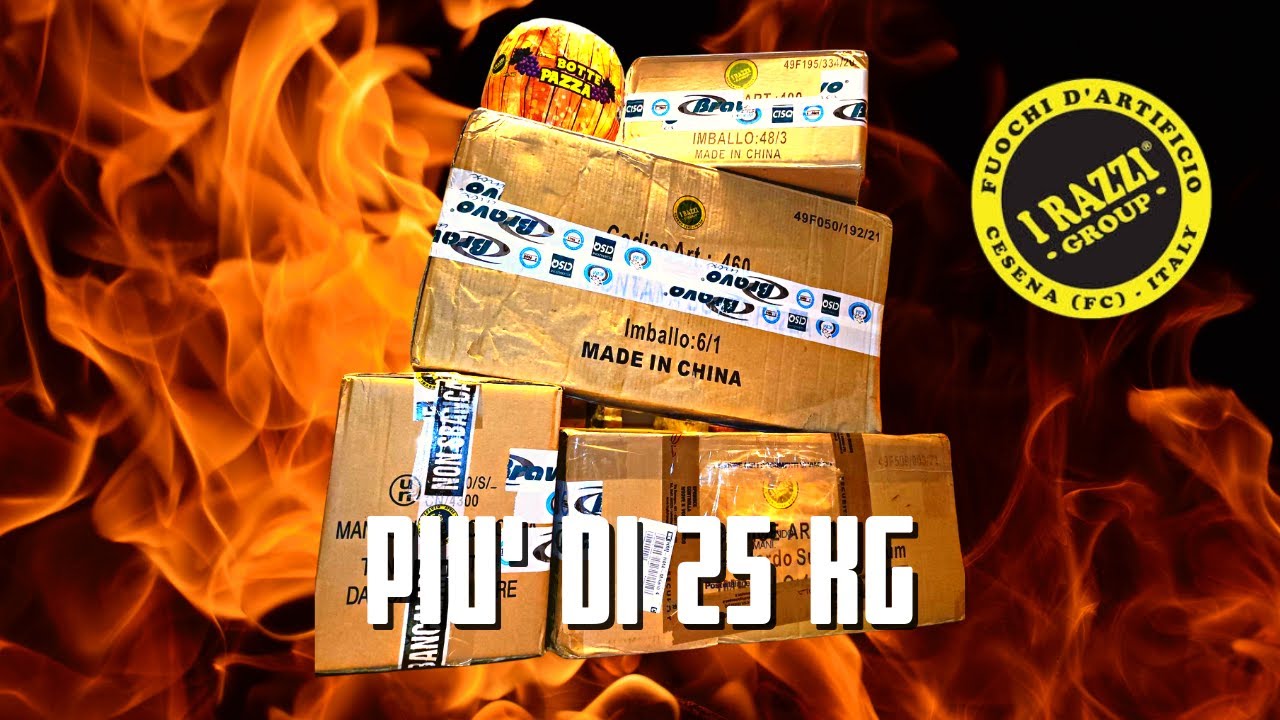 UNBOXING del CARICO DI BOTTI PIU GRANDE Mai fatto! - 1kg al minuto!