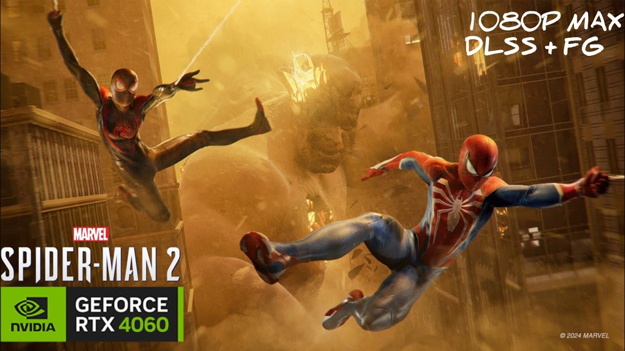 Marvel's Spider-Man 2 RTX 4060 | I3 12100f - Benchmark 1080P