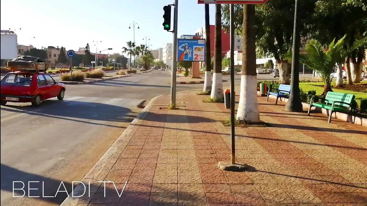 شوارع مدينة سطات المغربية | حي السماعلة  A Morning Walk in settat Morocco