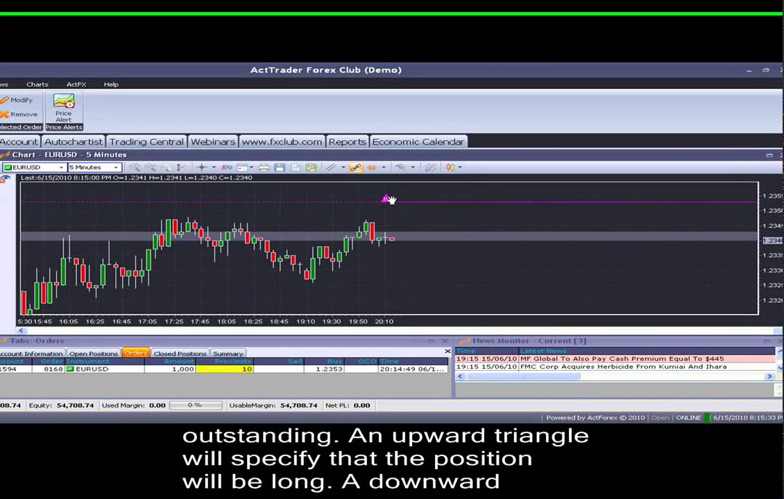 ActTrader - Placing Orders.mp4