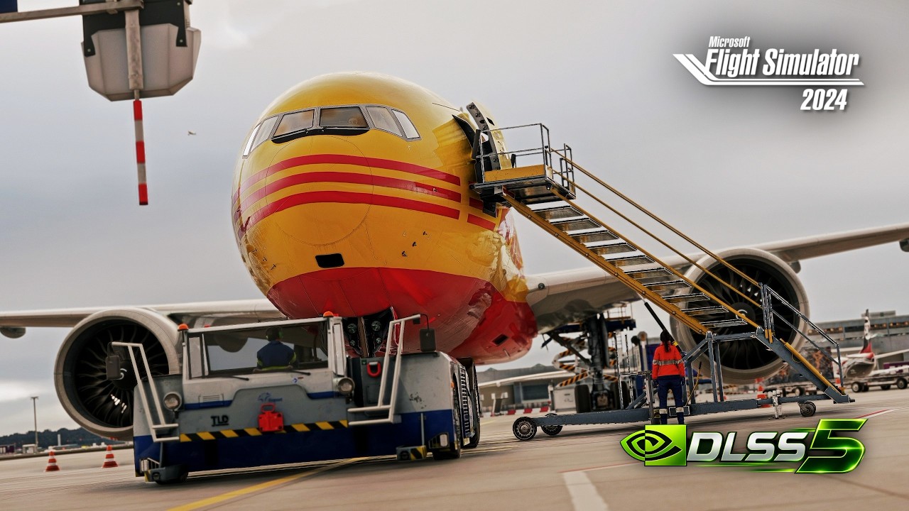 DLSS 5 in MSFS 2024: FIRST FLIGHT #msfs2024