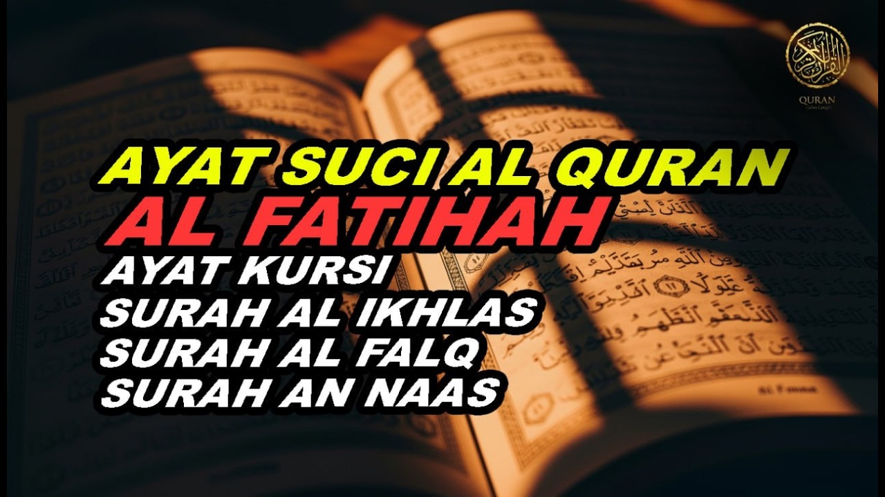 Murotal Surat Pendek Pilihan + Ayat Kursi | Penangkal Gangguan & Pembuka Rezeki
