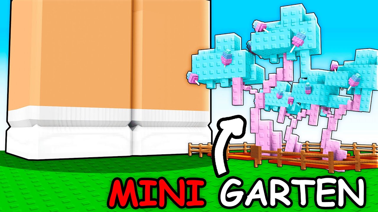 ich pflanze einen MINI GARTEN in Roblox Grow a Garden!