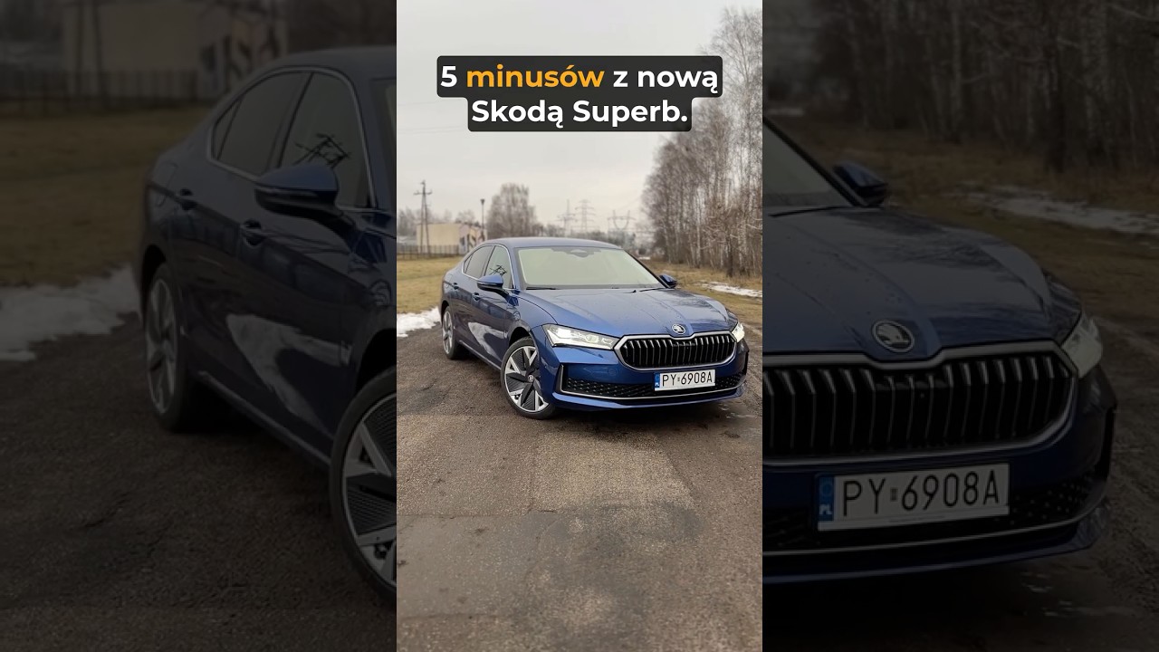 5 MINUS&Oacute;W - Skoda Superb 2.0 TSI 265 KM | #Skoda #Superb #265 KM #short #5plusowiminusow