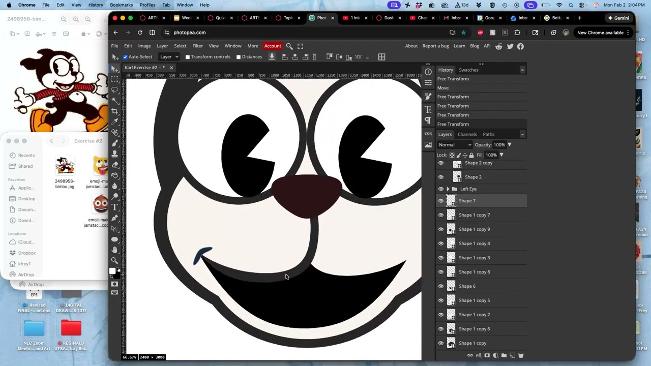 5  More Layering and Warping for Flat Design
