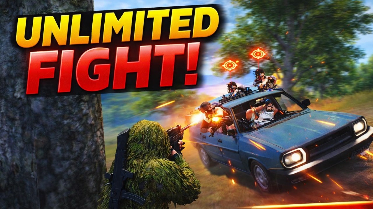 UNLIMITED FIGHT in Last Zone! 😱 Solo vs Squad  PUBG Mobi