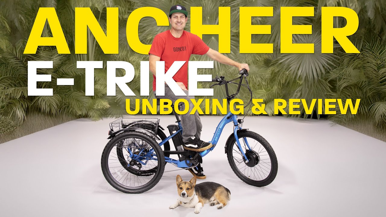 2025 ANCHEER Electric Trike Unboxing & Review
