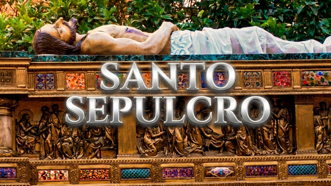 ▶️ SEPULCRO 🎵 MARCHA FÚNEBRE 🎵 SEMANA SANTA MÁLAGA ✝️