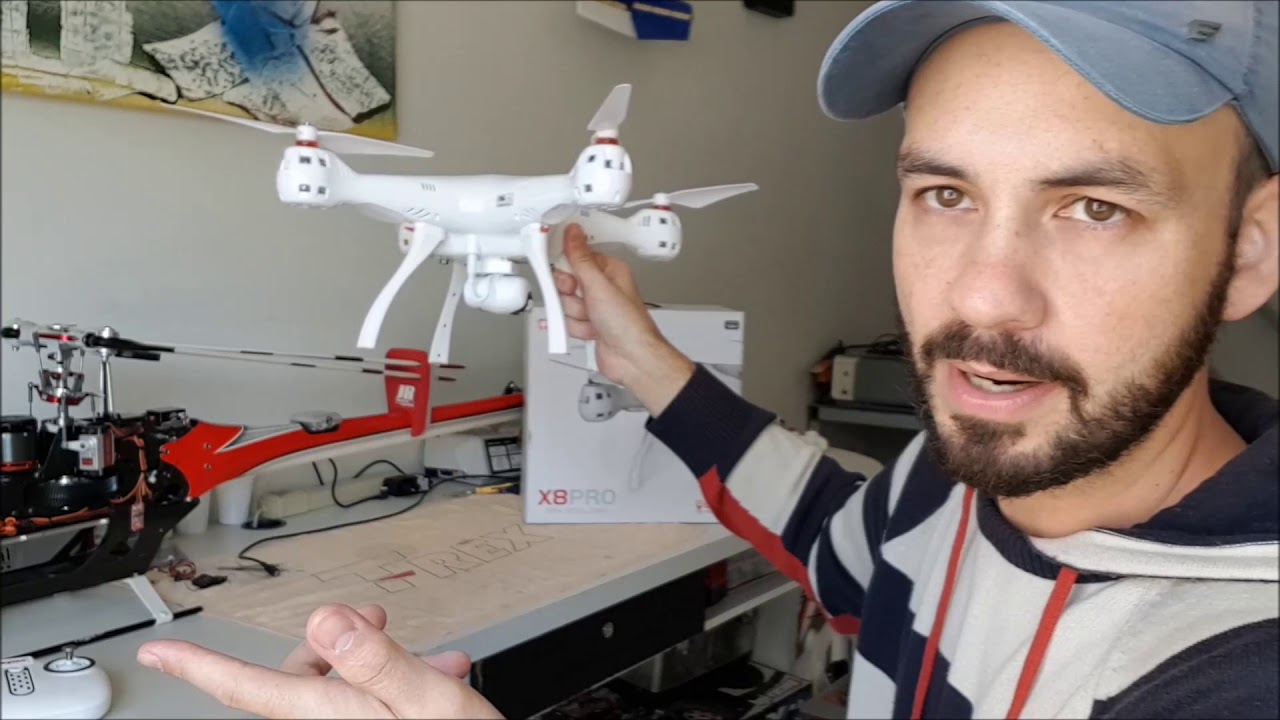 Drone Syma X8 Pro - Procedimentos de utilização