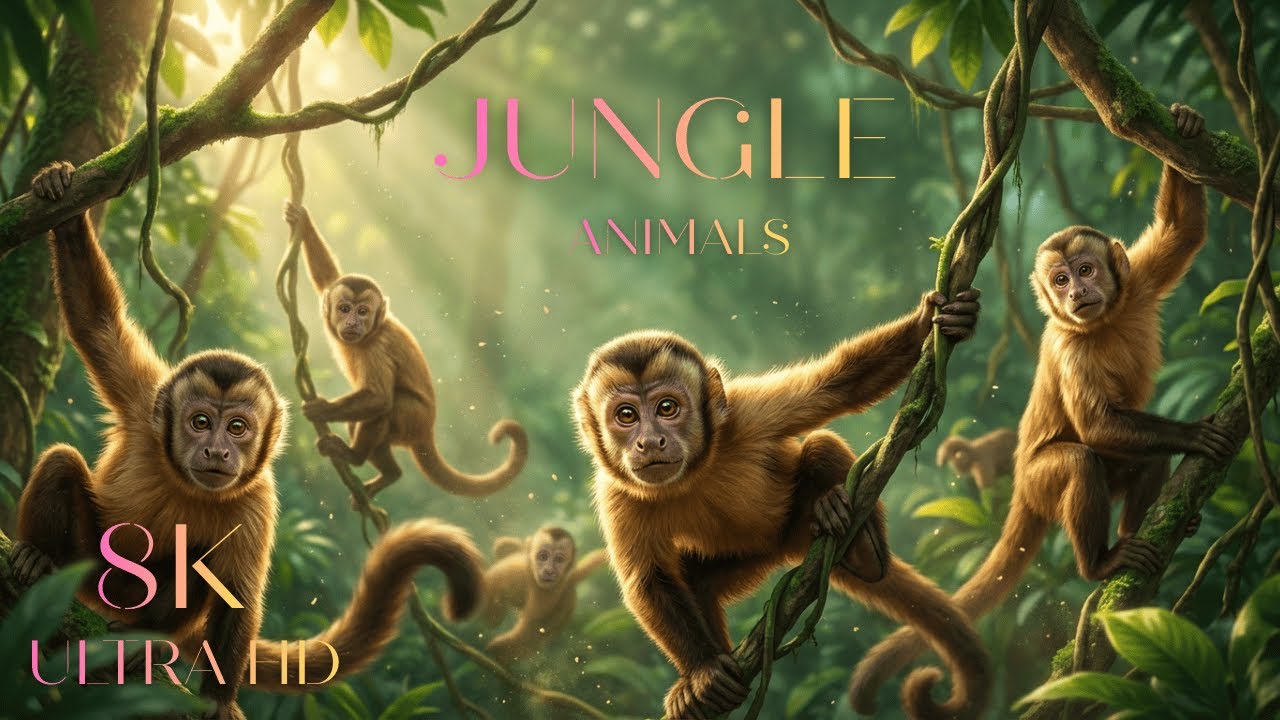8K Cinematic Wildlife – Wild Animals in Stunning Ultra HD Nature