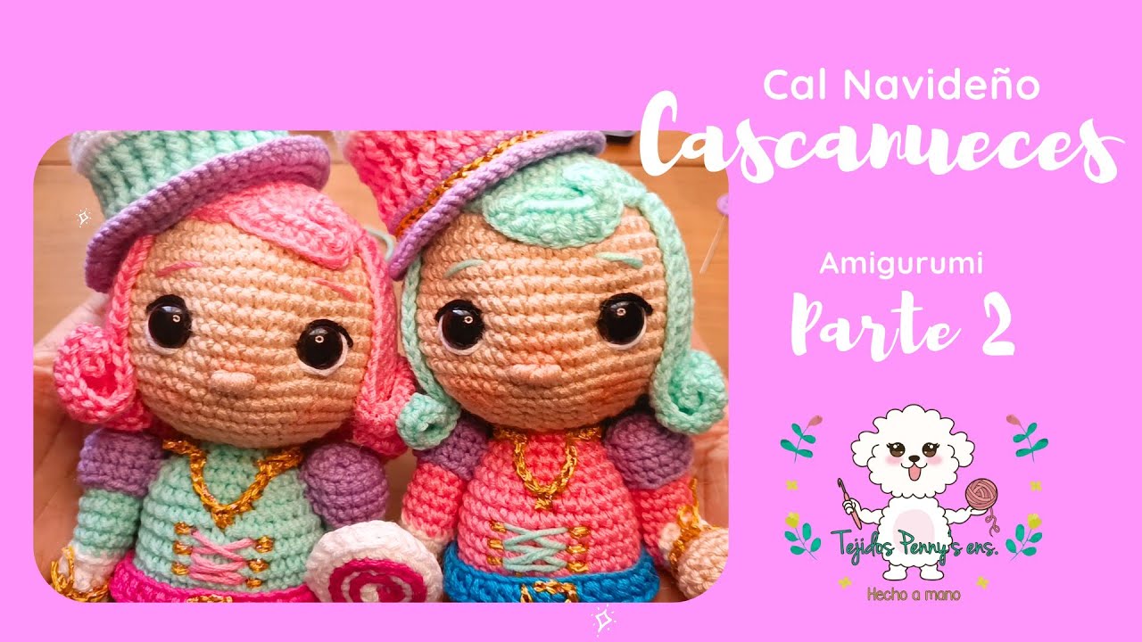 Cascanueces Cupky Amigurumi a crochet Parte 2 🎄✨| Cal Navideño | Tejidos Penny's ens.