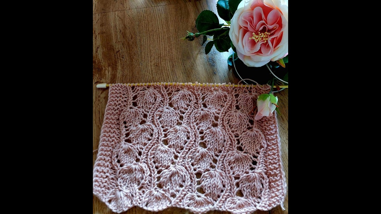 Przebiśniegi czy konwalie ? Dziergamy wiosenny wzór ze szkicem*Tutorial* Knitting pattern