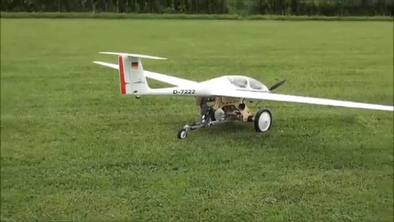 Dolly for RC Motor Glider