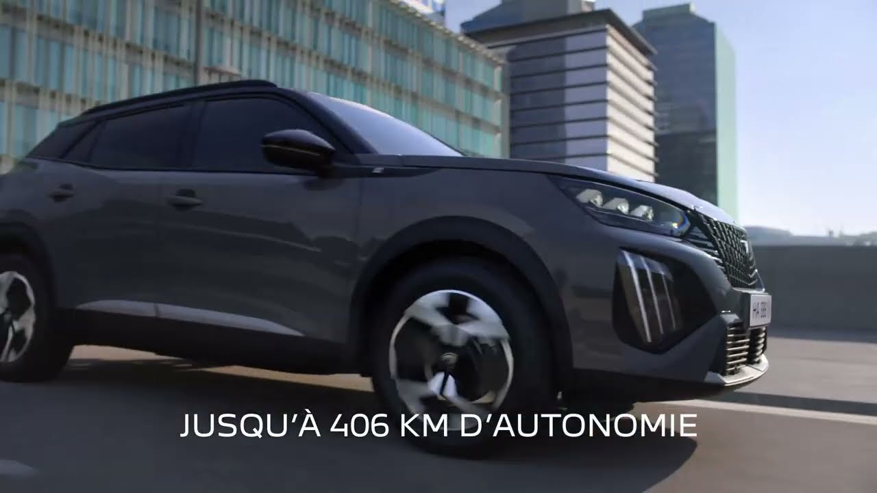 Nouveau Peugeot 2008 - Jusqu'&agrave; 406 km d'autonomie