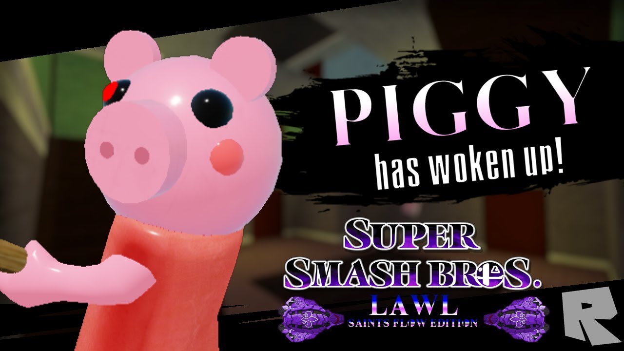 Smash Bros Lawl: Saints Flow Edition Moveset #1 - Piggy (Roblox)