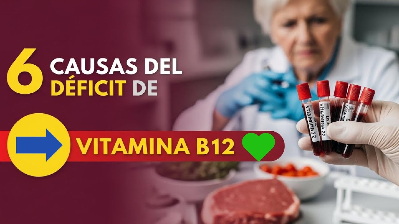 Tienes Déficit de B12? Estas 6 Situaciones lo Causan