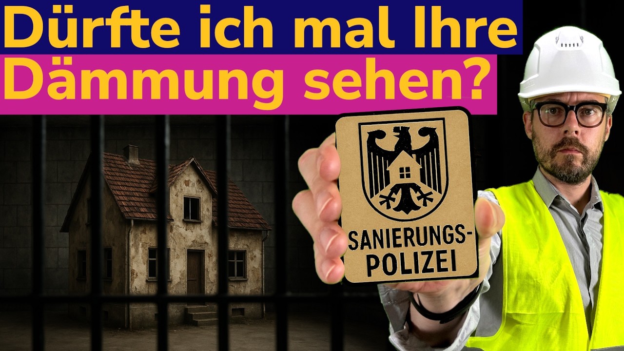Sanierungszwang in Deutschland (bis zu 50.000€ Bußgeld... das fast niemand zahlen muss)