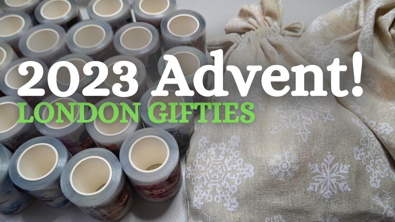 SPOILERS!! London Gifties 48 Tape Advent - Washi and PET Tapes