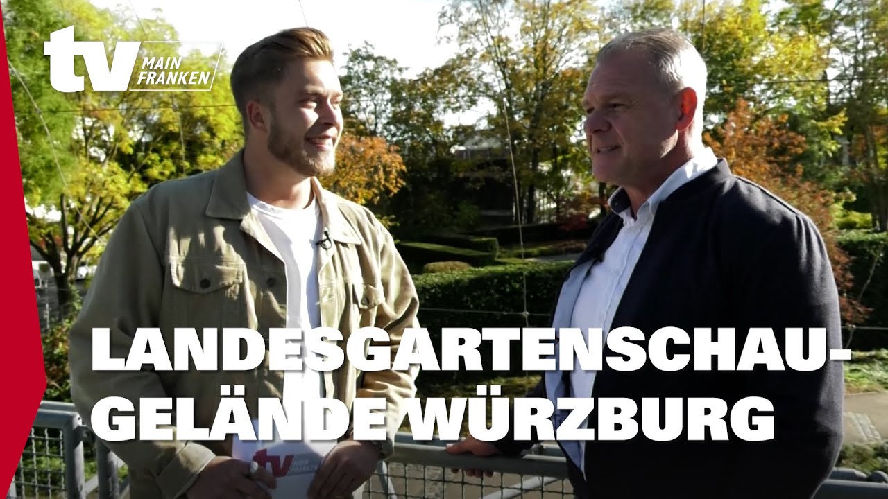 Spaziergang durch das ehemalige Landesgartenschaugelände von 1990 in Würzburg