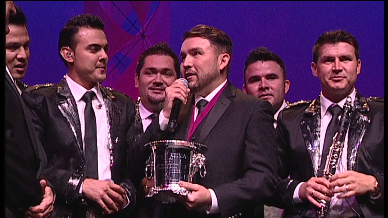 Banda el Recodo Accept the Icon Award at the 2013 BMI Latin Awards