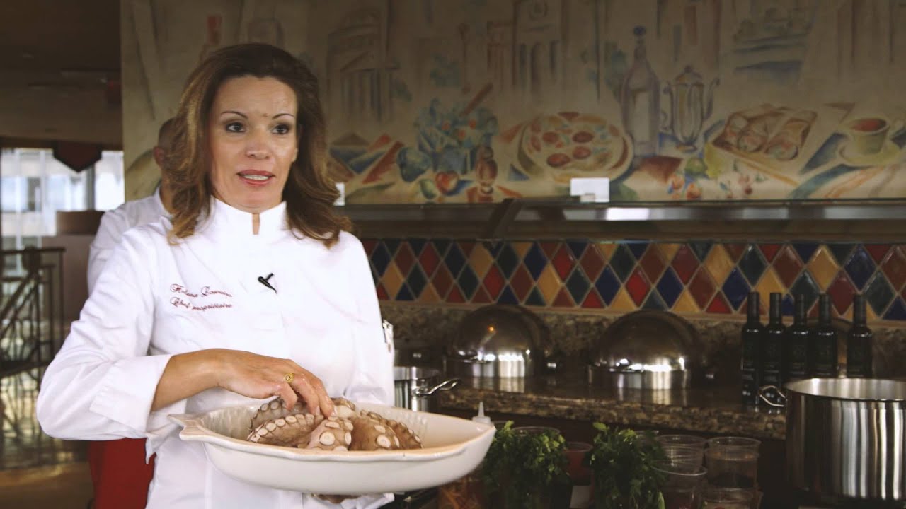 Comment cuisiner la pieuvre avec Helena Loureiro - Recette de carpaccio de pieuvre aux agrumes
