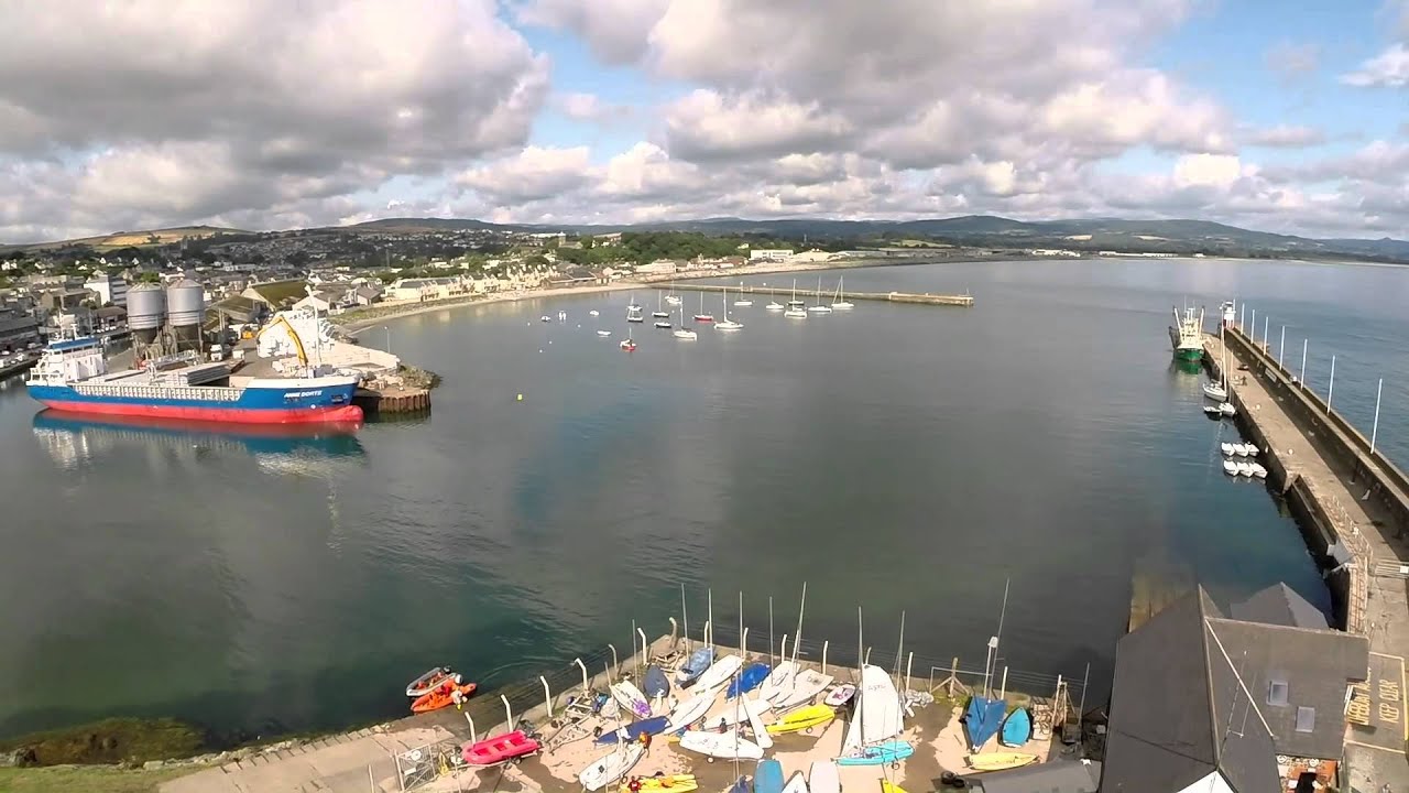 Wicklow Harbour and The Black Castle