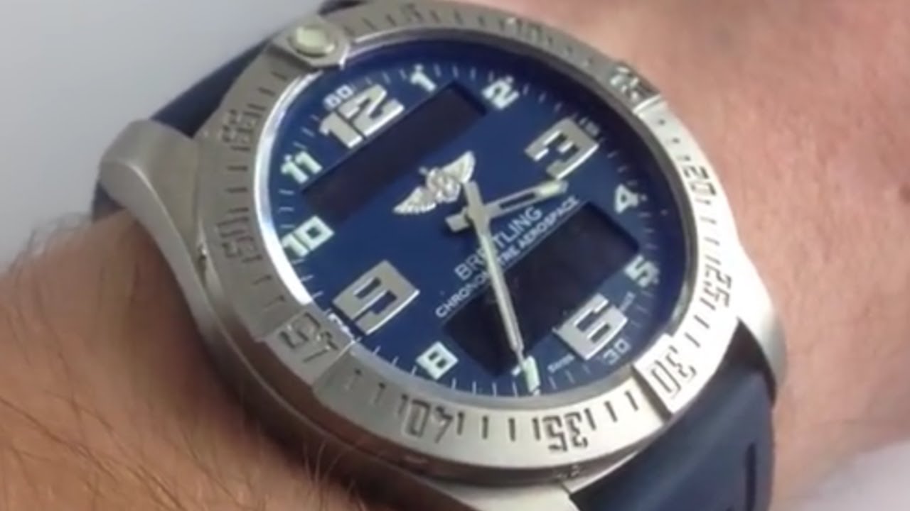 Breitling Aerospace Evo: как пользоваться руководством пользователя часов класса люкс Breitling A...