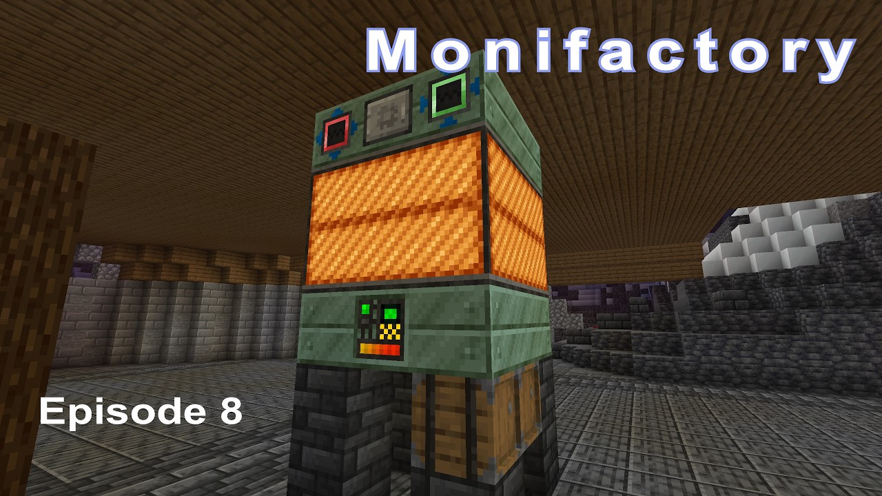 Monifactory Episode 8 - The Electric Blast Furnace