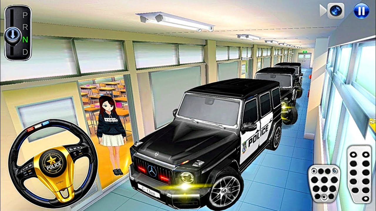 New Police Mercedes G63 Driving - 3D Driving Class 2026 - Car Driving Simulator Android Gameplay