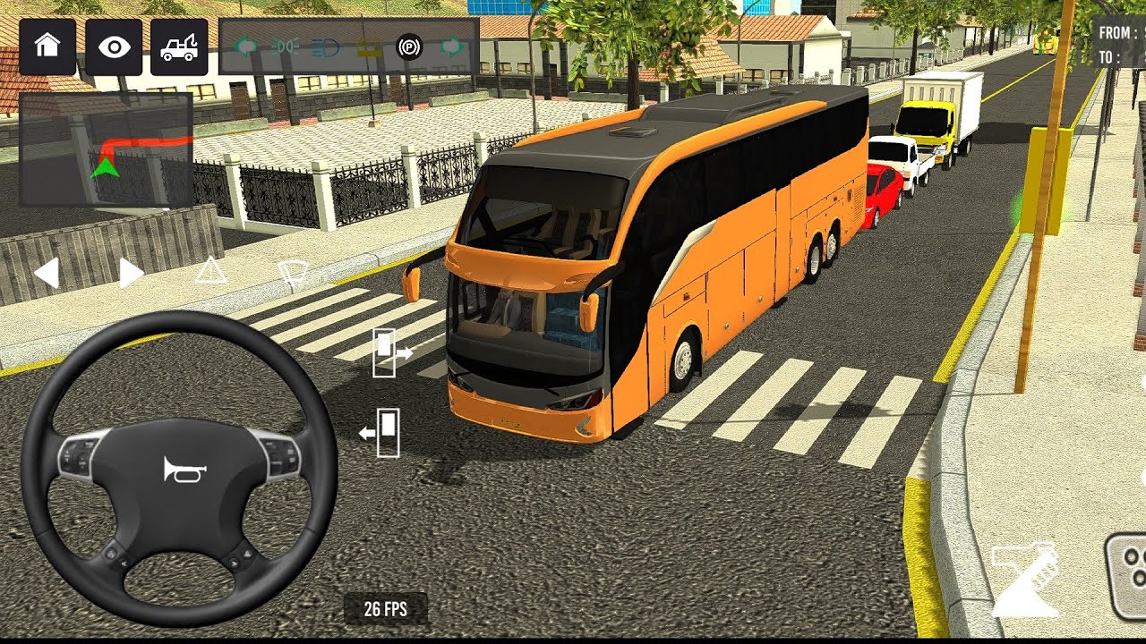 🌄🧐 Bus Simulator Indonesia | Realistic Bus Driving Gameplay | ‎⁨@AAKZONES⁩  #gaming#bus #simulator  