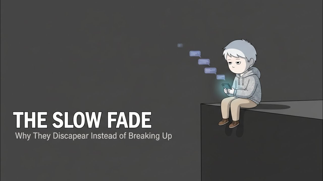 Why People Slowly Disappear Instead of Breaking Up (Psychology)