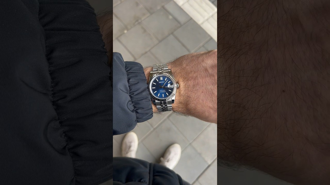 DATEJUST X SEIKO BLUE - ORDER NOW ON VELITIQUE.COM #spedup #luxurylifestyle #luxury #watch