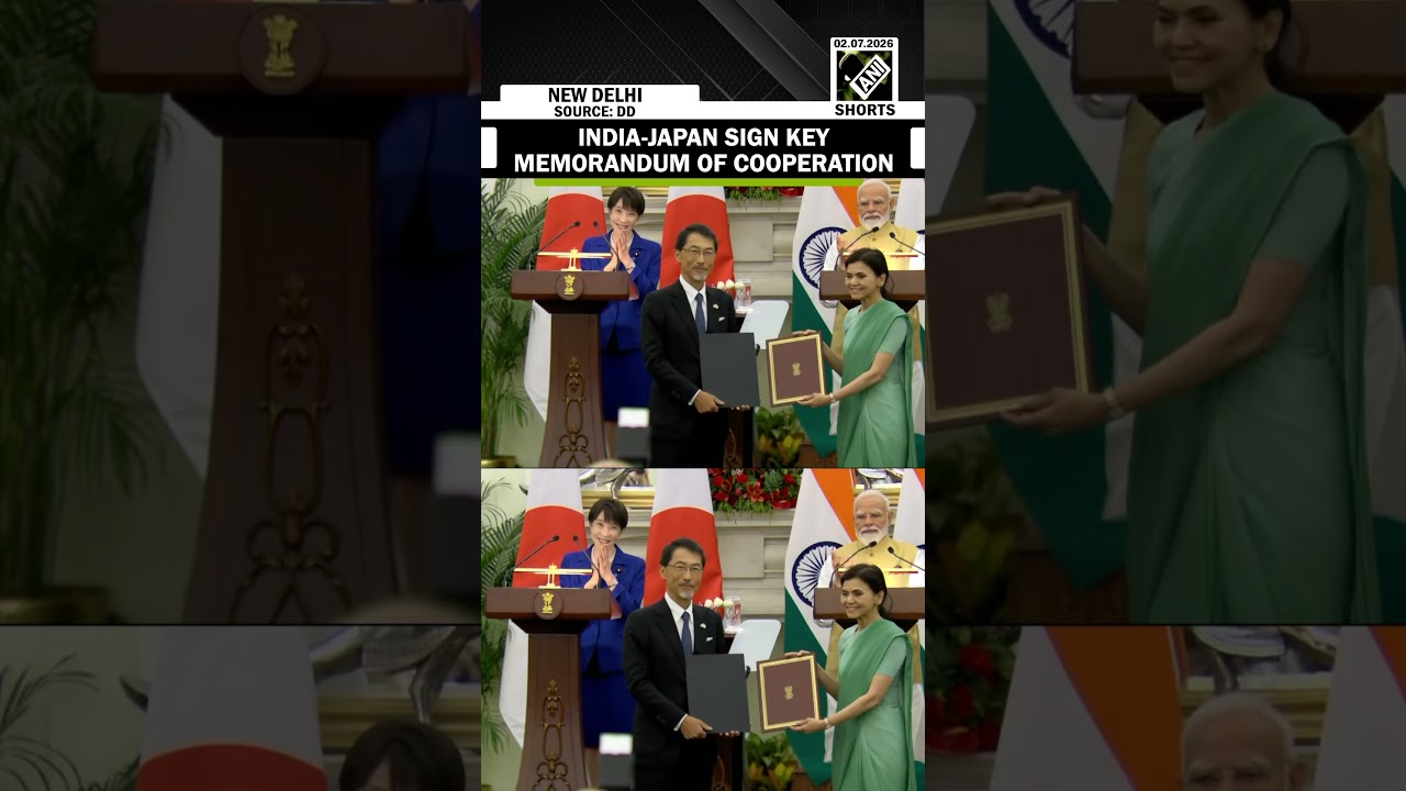 India-Japan sign key MoC&rsquo;s (Memorandum of Cooperation) in the presence of PM Modi & Japan&rsquo;s Takaichi