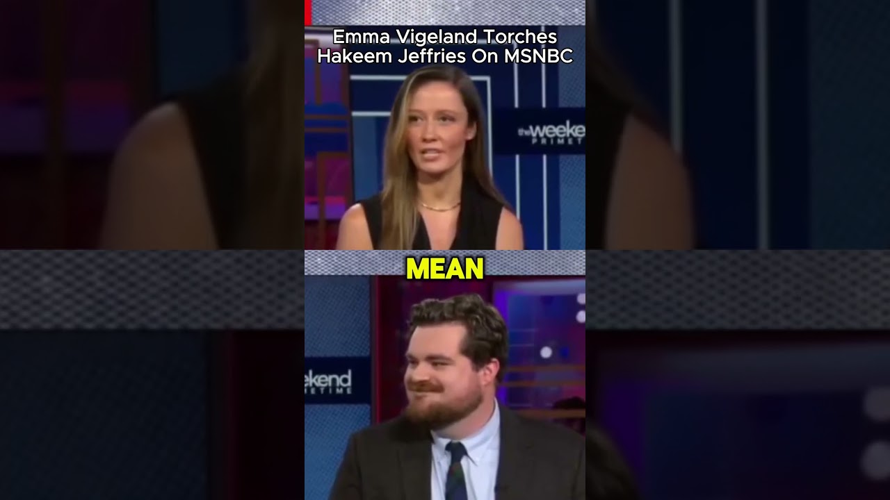 Эмма Вигеланд подожгла Хакима Джеффриса на MSNBC | Eb&Flow