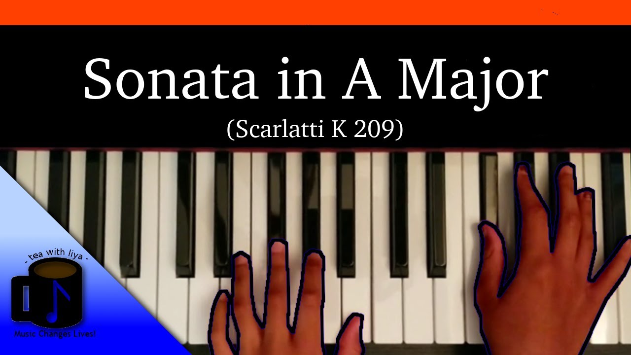 Sonata in A Major, K. 209 (D. Scarlatti) // Classical Piano