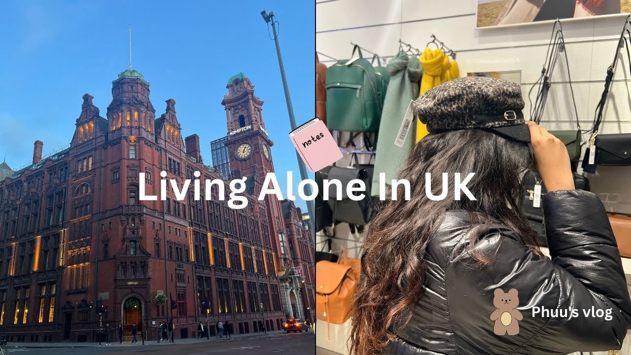 Burmese girl in UK: Grocery Shopping | Graduate life decisions| study motivation | salmon rice bowl