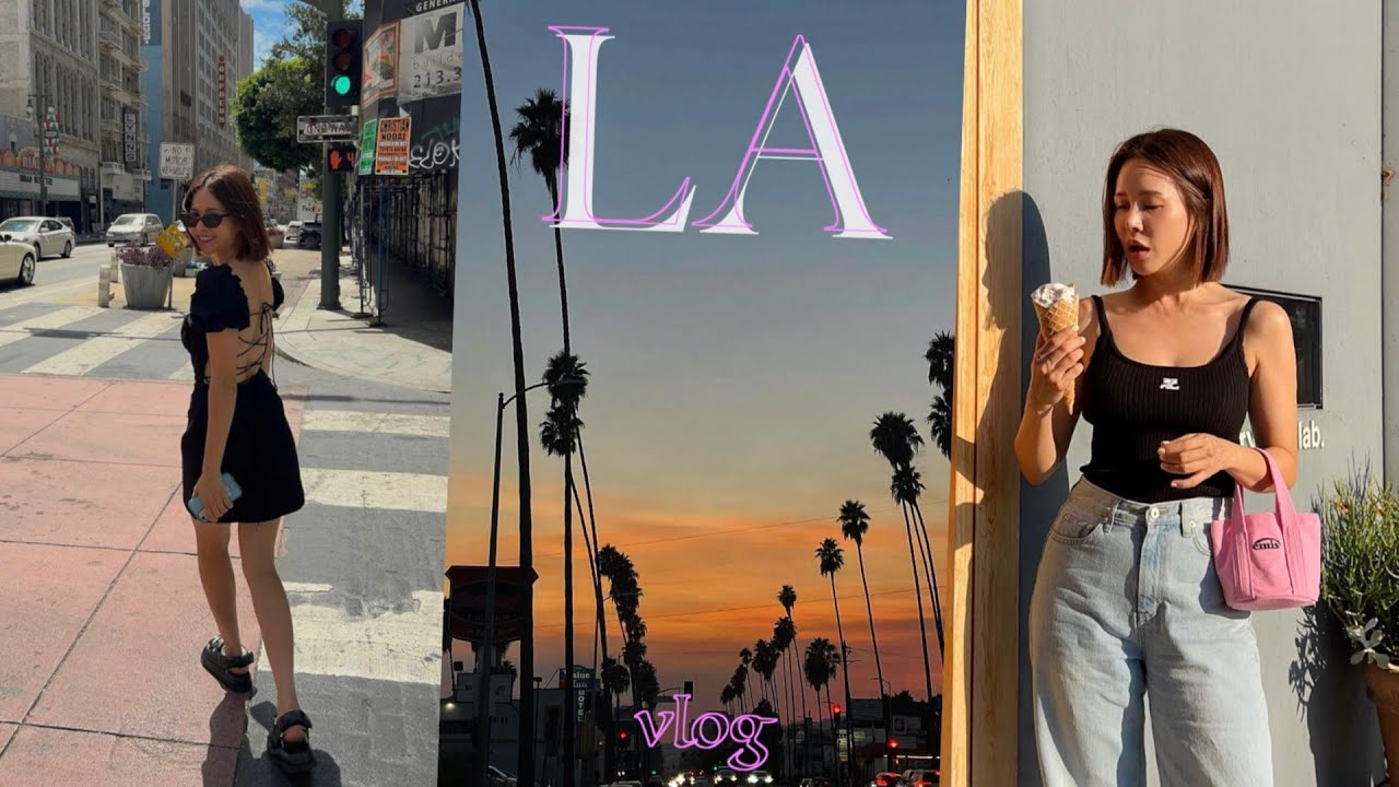 vlog | 🇺🇸LA 여행 브이로그 | 쇼핑도 하고 맛있는 것도 먹고! 휴가 이거요~