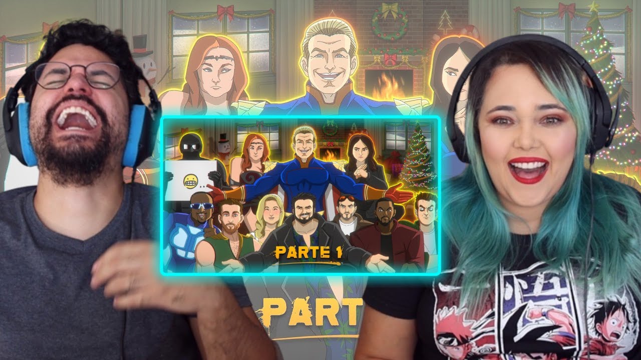 O AMIGO OCULTO DOS THE BOYS COM OS 7 (PARTE 1) Voice Makers // REACT