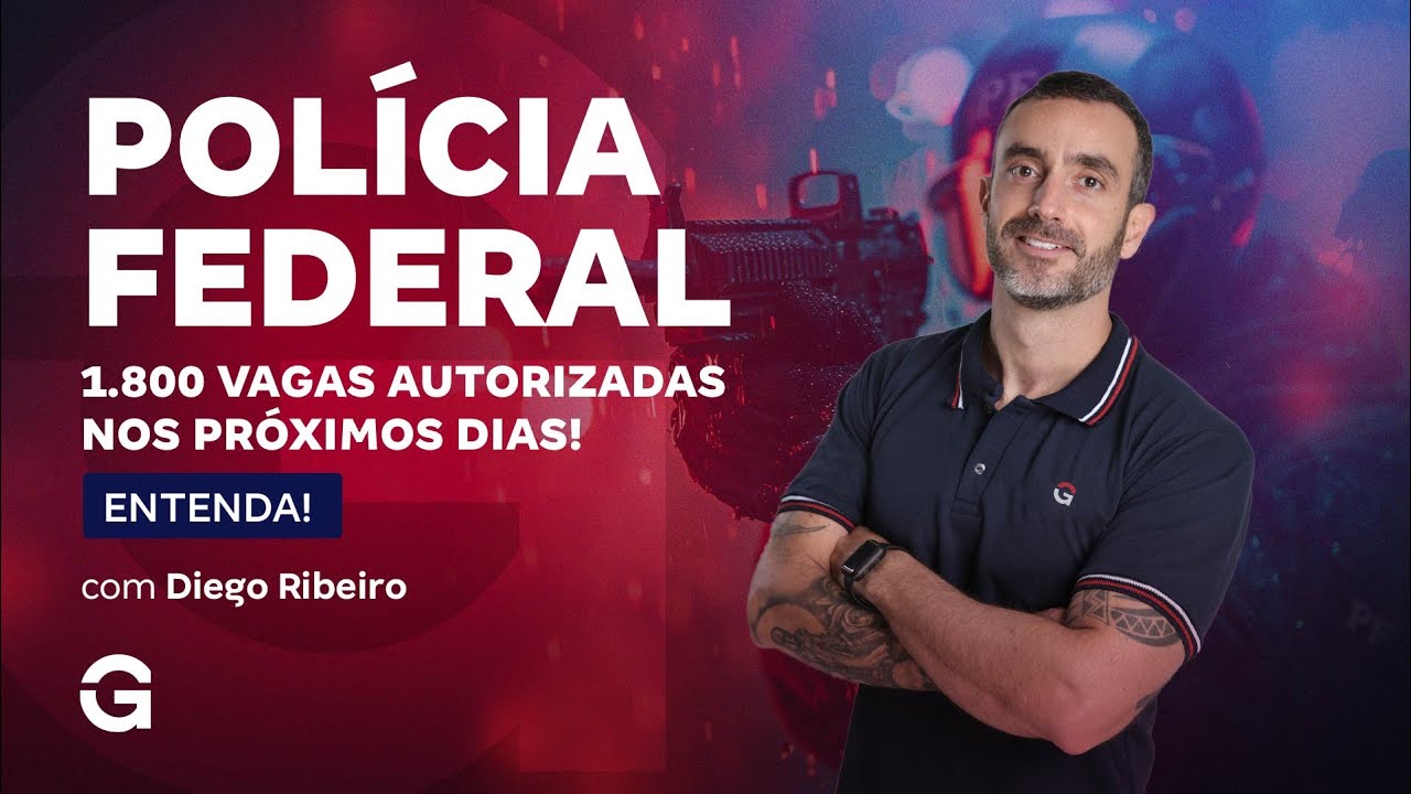 Concurso Polícia Federal: 1.800 vagas serão autorizadas em breve! Entenda!