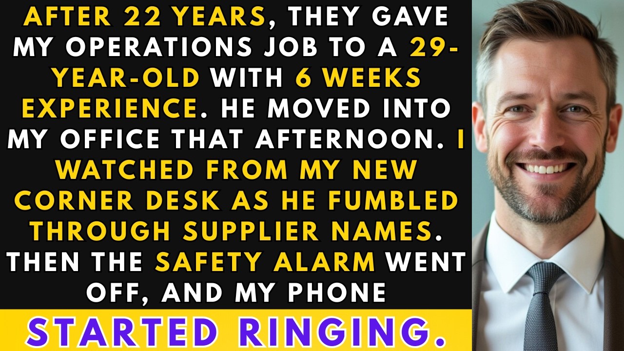 They Replaced My 22 Years Of Experience With Someone Who Started 6 Weeks Ago - My Response