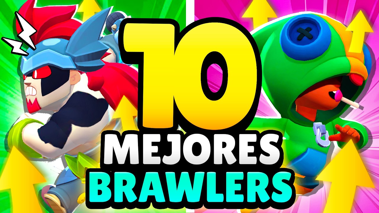 &iquest;QU&Eacute; LE PAS&Oacute; A DAMIAN? 😯 10 MEJORES BRAWLERS de BRAWL STARS