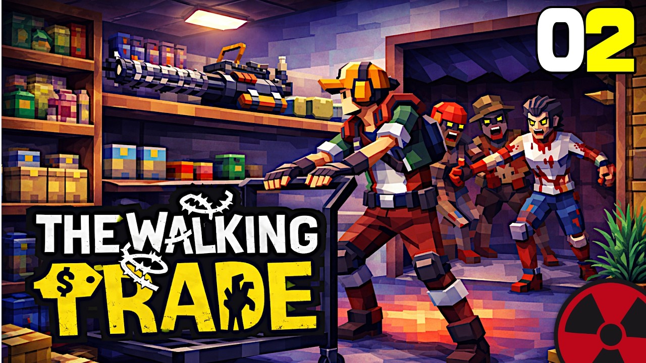 THE WALKING TRADE | Zombie-Apokalypse Supermarkt | #02 🧟‍♀️ Gameplay Deutsch